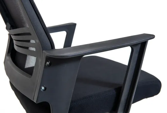 Офісне Крісло Керівника Richman Stick Сітка Чорний Київ