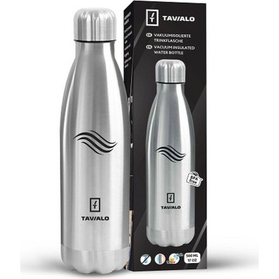 Термокружка Tavialo 500 мл металевий сріблястий колір (191500109) Вінниця - фото 5