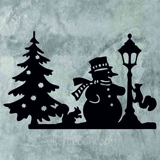 Декоративне настінне Панно «Новий рік», Декор на стену Київ