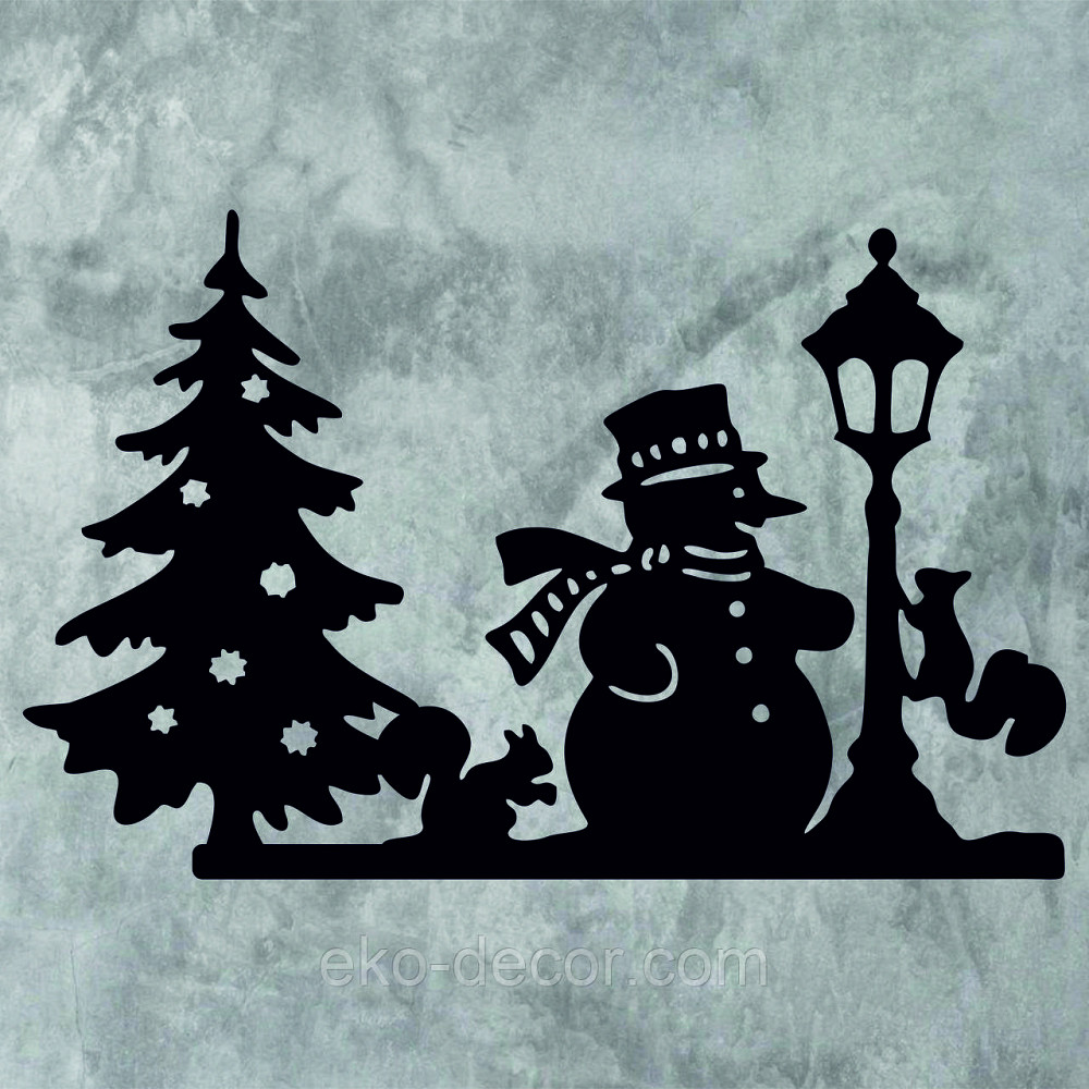 Декоративне настінне Панно «Новий рік», Декор на стену Київ - фото 6