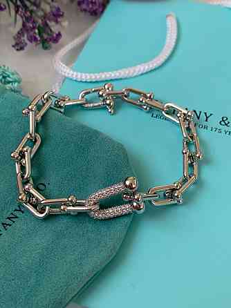 Браслет цепь Тиффани Tiffany посеребрение Одесса