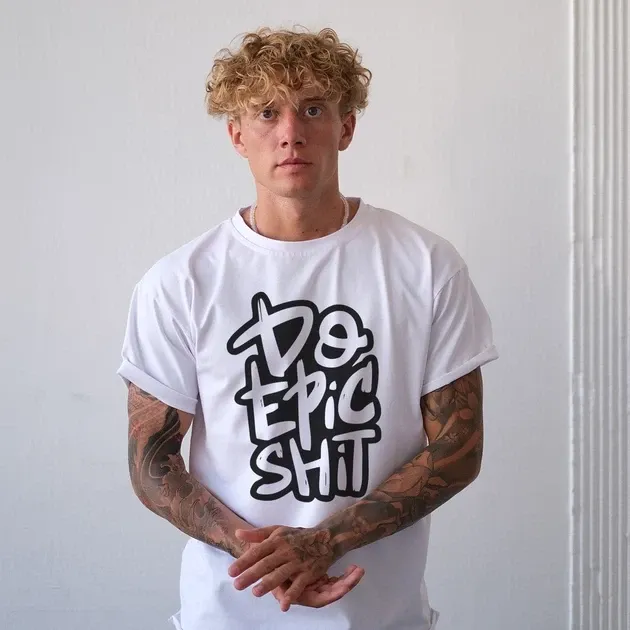 Футболка чоловіча з  принтом Do Epic WE Розмір 48 Anime0075 Дніпро - фото 3