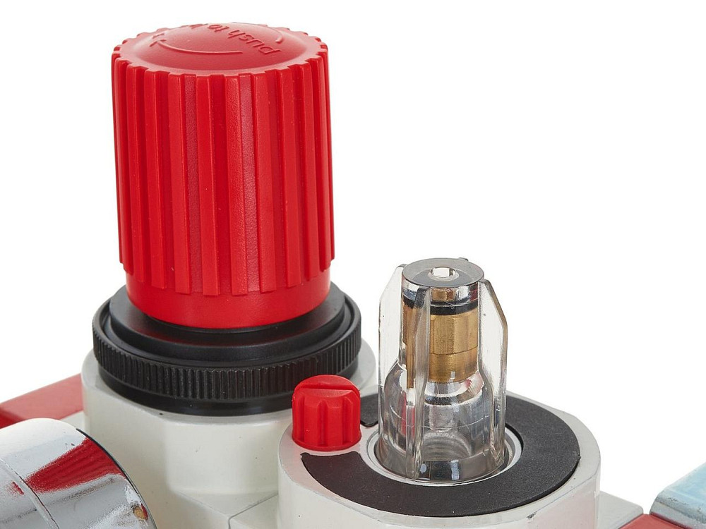 Блок підготовки повітря 1/4" "Tvardy" для комресора (4 в 1) Київ - фото 6