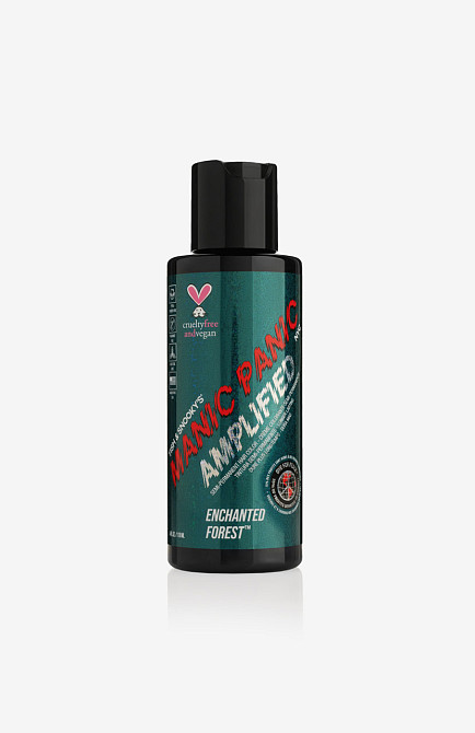 Manic Panic Amplified Enchanted Forest Напівперманентний прямий, 100% веганський фарбник темно - зелений з синім відтінком, 118мл Дніпро - фото 1