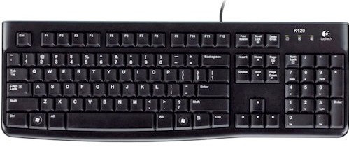 Клавіатура Logitech Keyboard K120 EOM UKR Black (5803829) Київ - фото 1