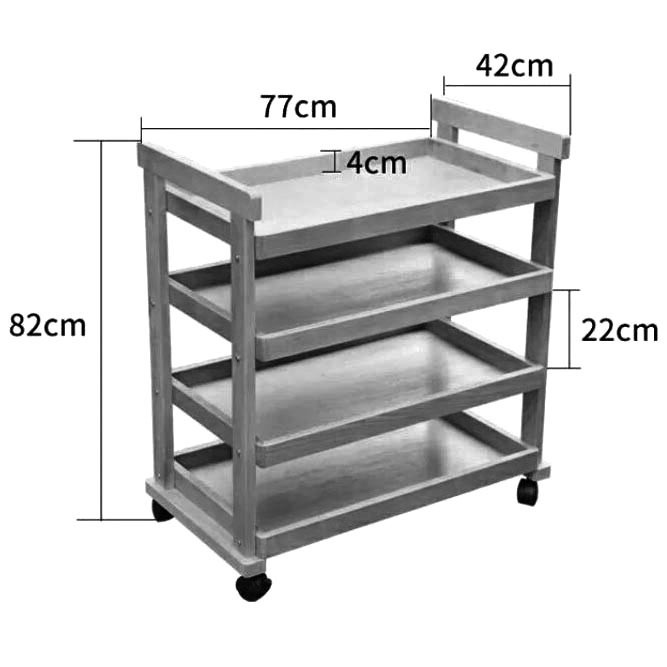 Етажерка на колесах "Джанкшен" сієна Миколаїв - фото 2