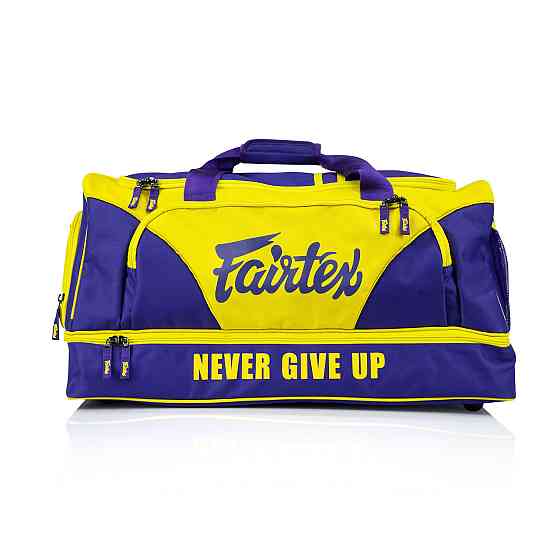 Спортивна сумка Fairtex BAG2 Purple/Yellow Каменское