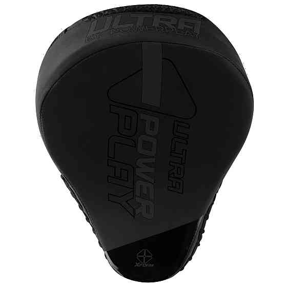 Лапи боксерські PowerPlay 3044 Pro Carbon Ultra Series Чорні PU [пара] Каменское