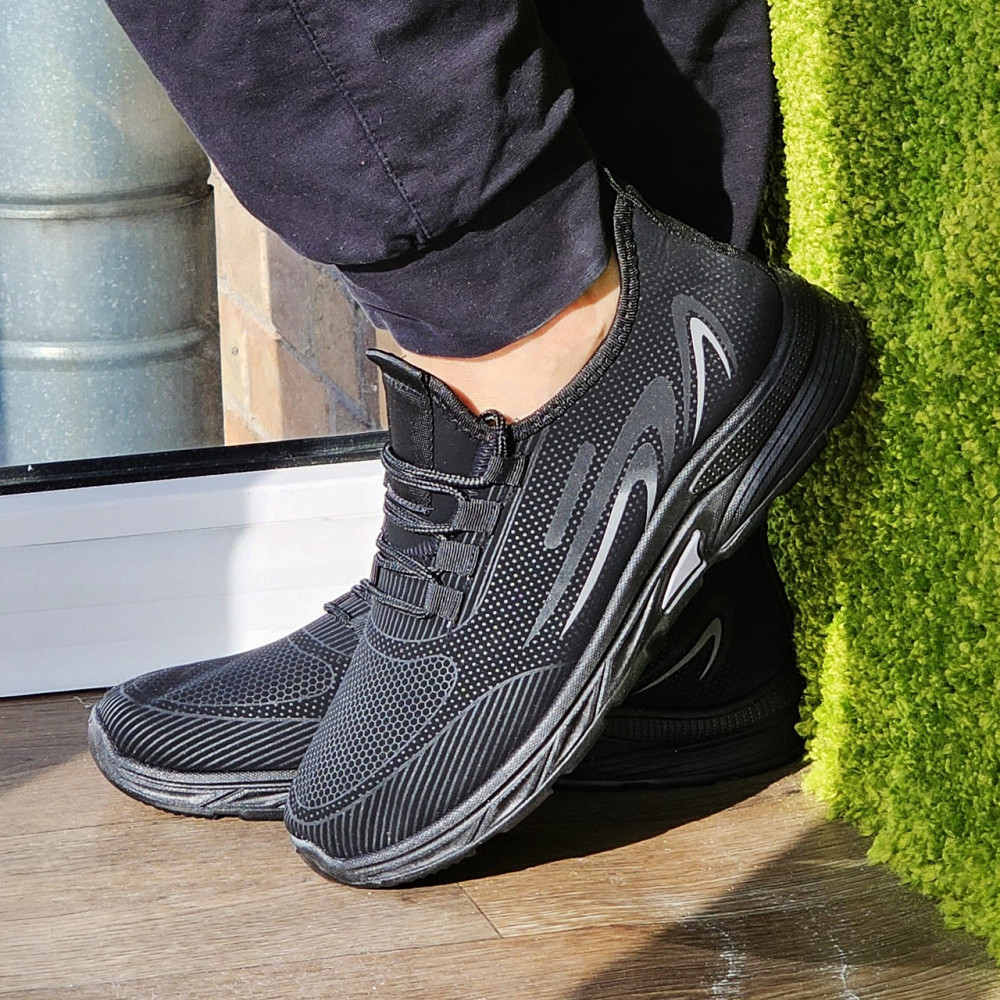 Кросівки Чоловічі Чорні Для бігу Бігові (розміри: 42,43,45) Дніпро - фото 8