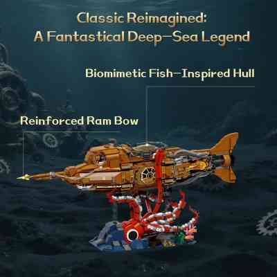 Конструктор Pantasy Steampunk- Наутилус (85029) Винница