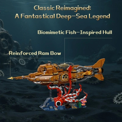 Конструктор Pantasy Steampunk- Наутілус (85029) Вінниця - фото 3