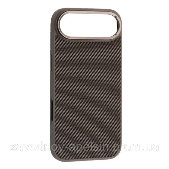 Iphone 17 Air Захисний чохол Kevlar style (сірий карбон) Одеса