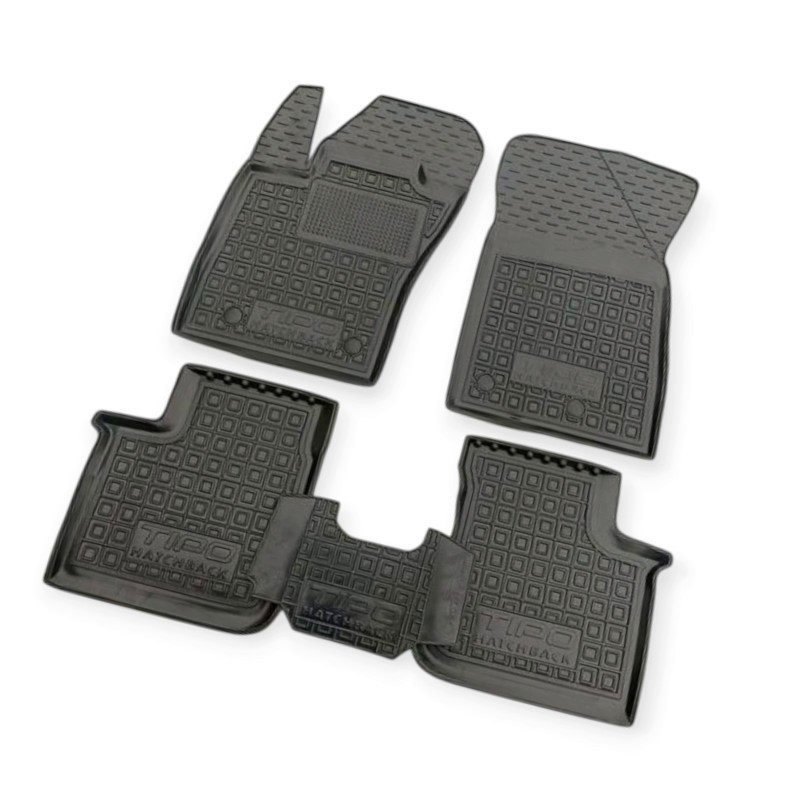 Килимки fiat tipo 2015-> хетчбек борт 2,5см, з перемичкою Avto-Gumm салону Мукачево - фото 1