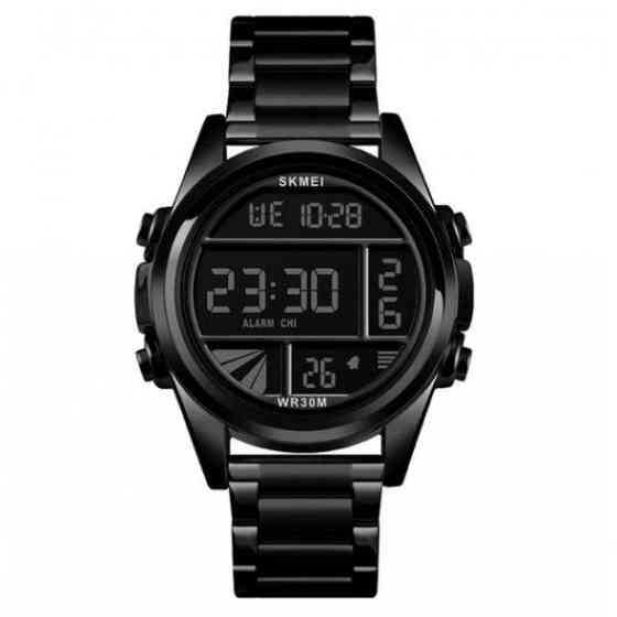 Наручные мужские часы Skmei 1448 Indigo Черный Винница