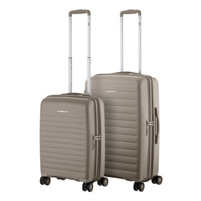 Набор чемоданов 2E Aero (M+S), сіро-коричневі (2E-SPP-AERO-SET2-TP) Вінниця - фото 1