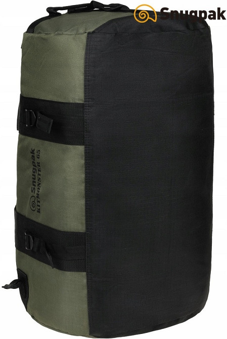 Транспортна сумка 65 літрів з кишенями Snugpak «Kitmonster 65» Olive Нововолинськ - фото 8