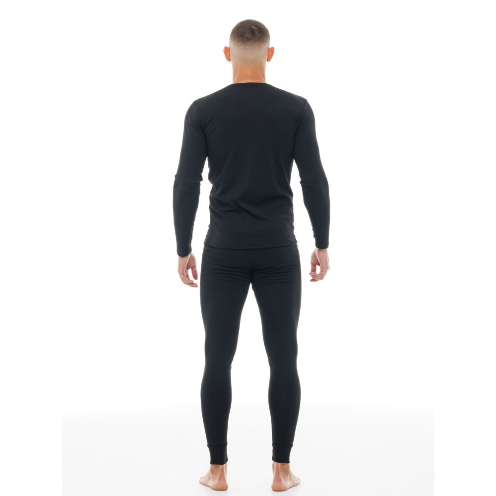 Комплект чоловічої термобілизни з утепленням, лонгслів і підштанники з манжетами Наталюкс 98-1608 S Київ - фото 5