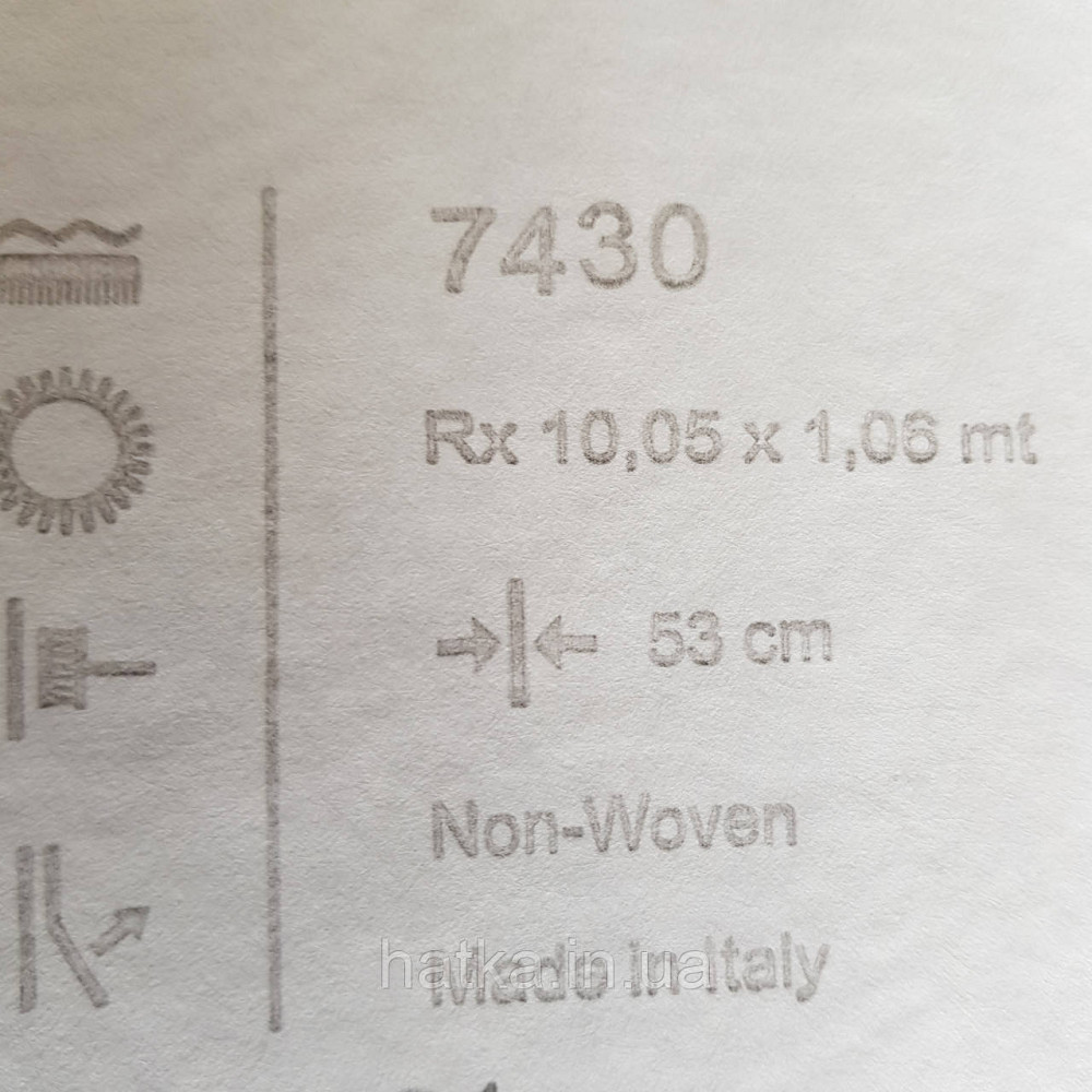 Обои метровые виниловые на флизелине 24 Carati Cristiana Masi абстракция полосы волны серебром на молочном 3д Киев - изображение 4