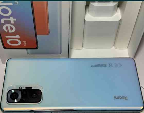 Смартфон Xiaomi Redmi Note 10 Pro 6+2/128GB Glacier Blue. 120hz. Київ