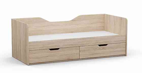 Ліжко односпальне L-3, Дуб Сонома, 1932х850х700 Львів