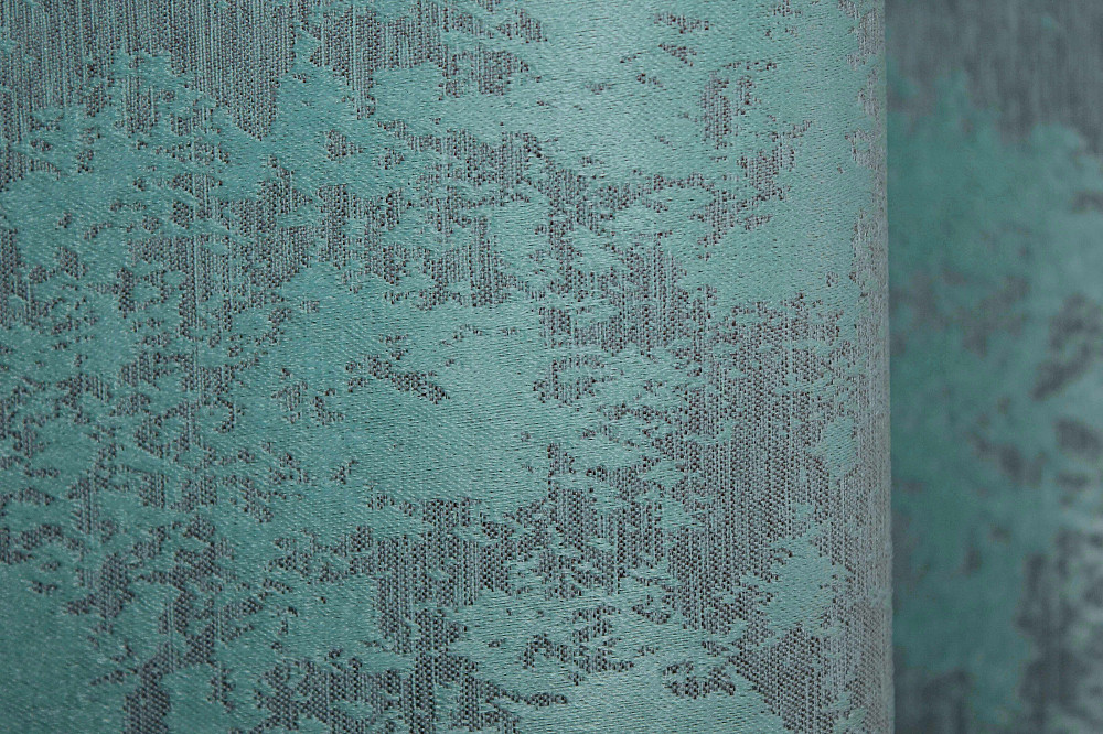 Комплект готовых штор VR-Textil Жаккард Sultan YL № 1292ш Бирюзовый 150х270 см 2 шт (33-0141) Киев - изображение 8