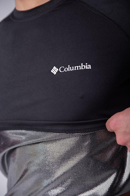Мужская зимняя термобелье черного цвета Columbia Omni Heat,ockом мужской термобелья колумбия флисовая тепла Львов - изображение 2