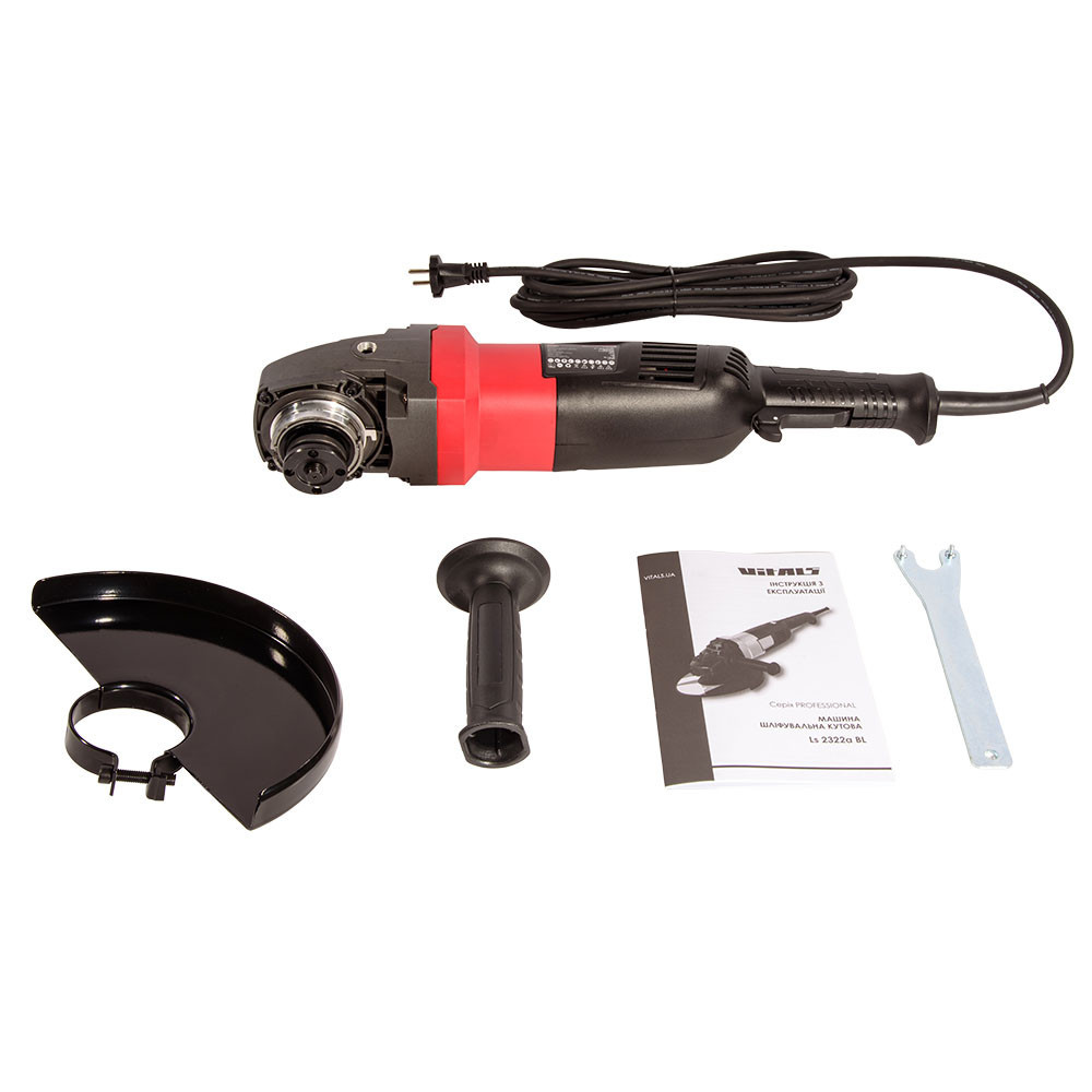 Машина шліфувальна кутова Vitals Professional Ls 2322a BL Харків - фото 11