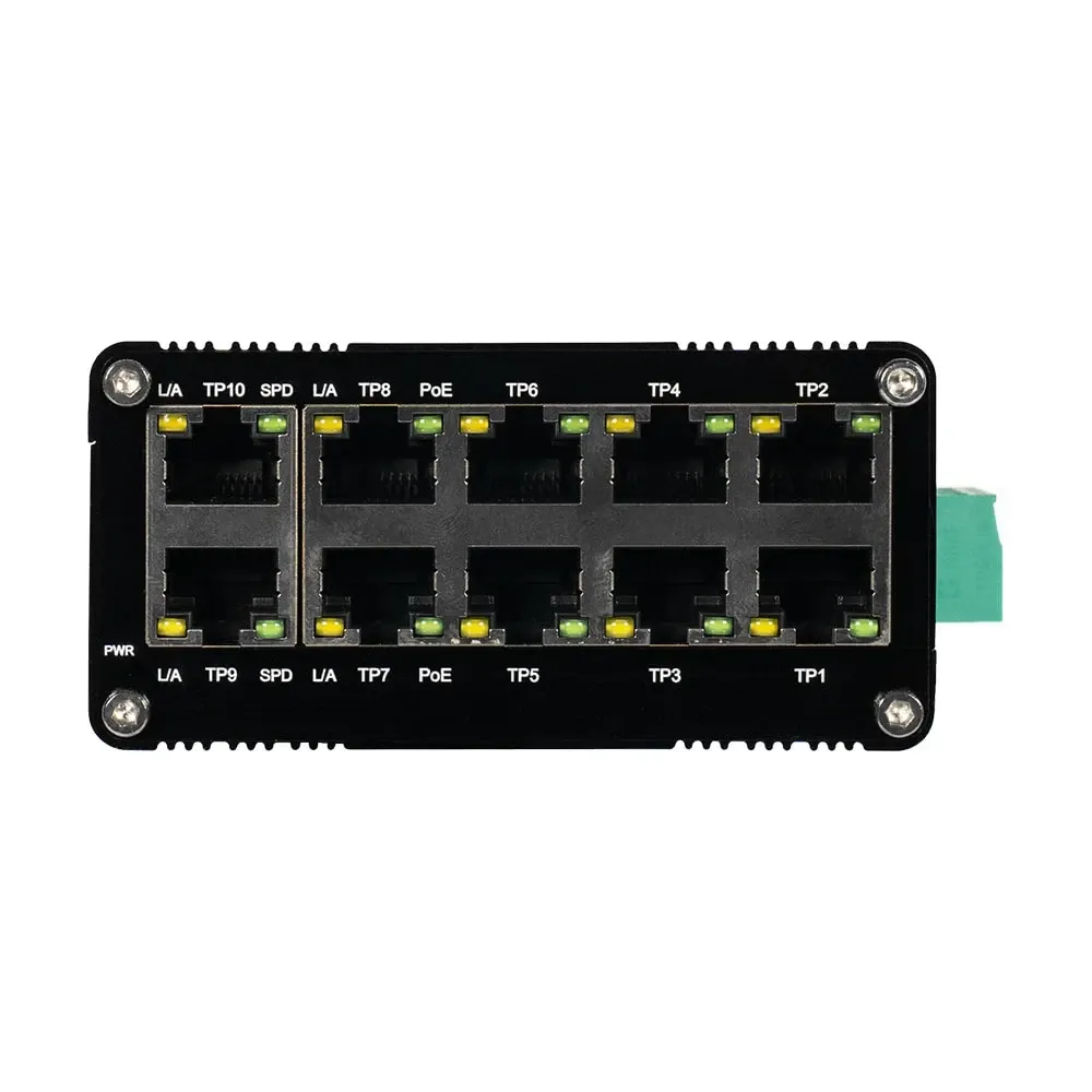 PoE-комутатор 10-портовий E-LINK LNK-IMC010GPB з 8 портами PoE (73-00155) Київ - фото 9