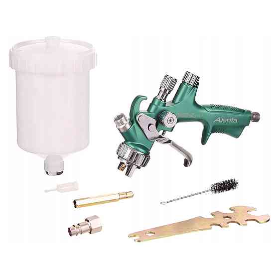 Фарбопульт пневматичний LVLP верх.пласт.бачок 600 мл, 1,8 мм AUARITA 898-2-1.8LP Одеса