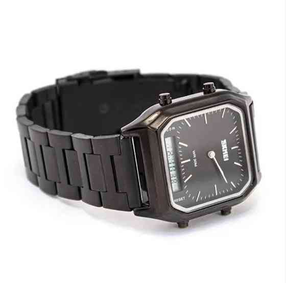 Наручний чоловічий годинник Skmei 1220 Tango Чорні Вінниця