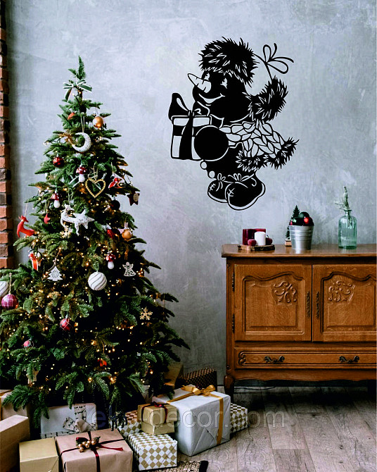 Декоративное настенное Панно «Снеговик», Декор на стену Киев - изображение 1