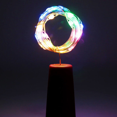 Гірлянда ColorWay пробка для пляшки на батарейках LED 20/2М (5шт/уп) кольорова (CW-GC-20L2BMC) Вінниця - фото 11