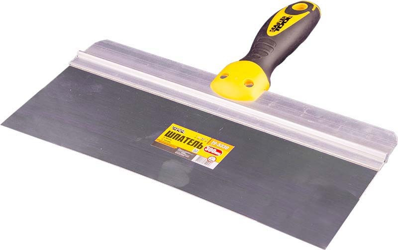 Шпатель MASTERTOOL AL-PROFI 300х85 мм TPR ручка ударний 19-5330 Коломия - фото 1