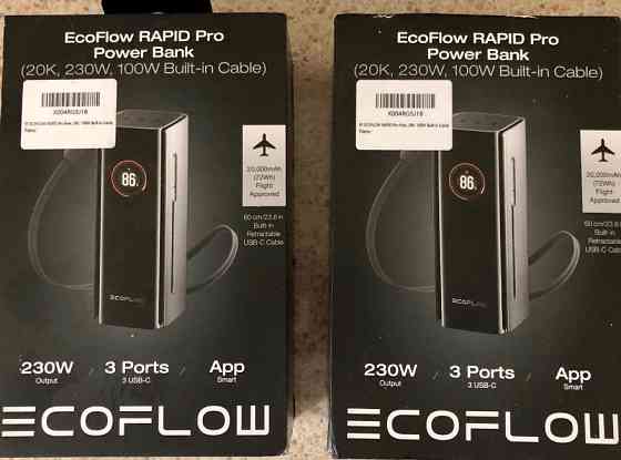 Повербанк EcoFlow RAPID Pro 20000 mAh, 230W. Харків