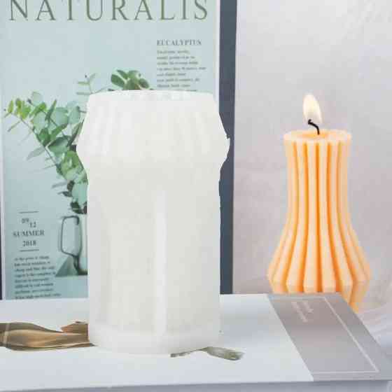 Силиконовая форма для изготовления свечей 9 x 12.5 cм 