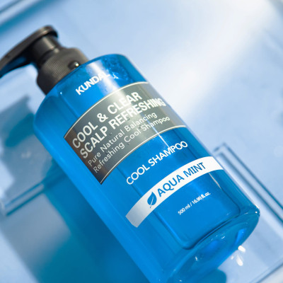 Шампунь Kundal Cool & Clear Scalp Refreshing Shampoo Aqua Mint 500 мл (8809693253265) Винница - изображение 2