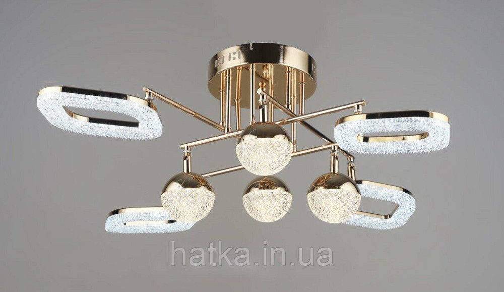 Люстра світлодіодна акрилова Sirius B YH1185/4+4 FGD Київ - фото 1