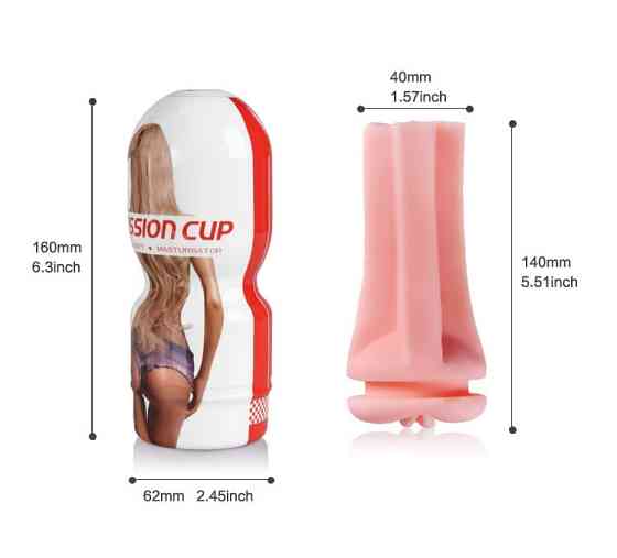 Вагина-мастурбатор CANWIN Passion Cup - Vagina, CAN-M211-3 Sex Aura Киев