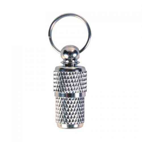 Медальйон-адресник Trixie для собак сірий метал Київ