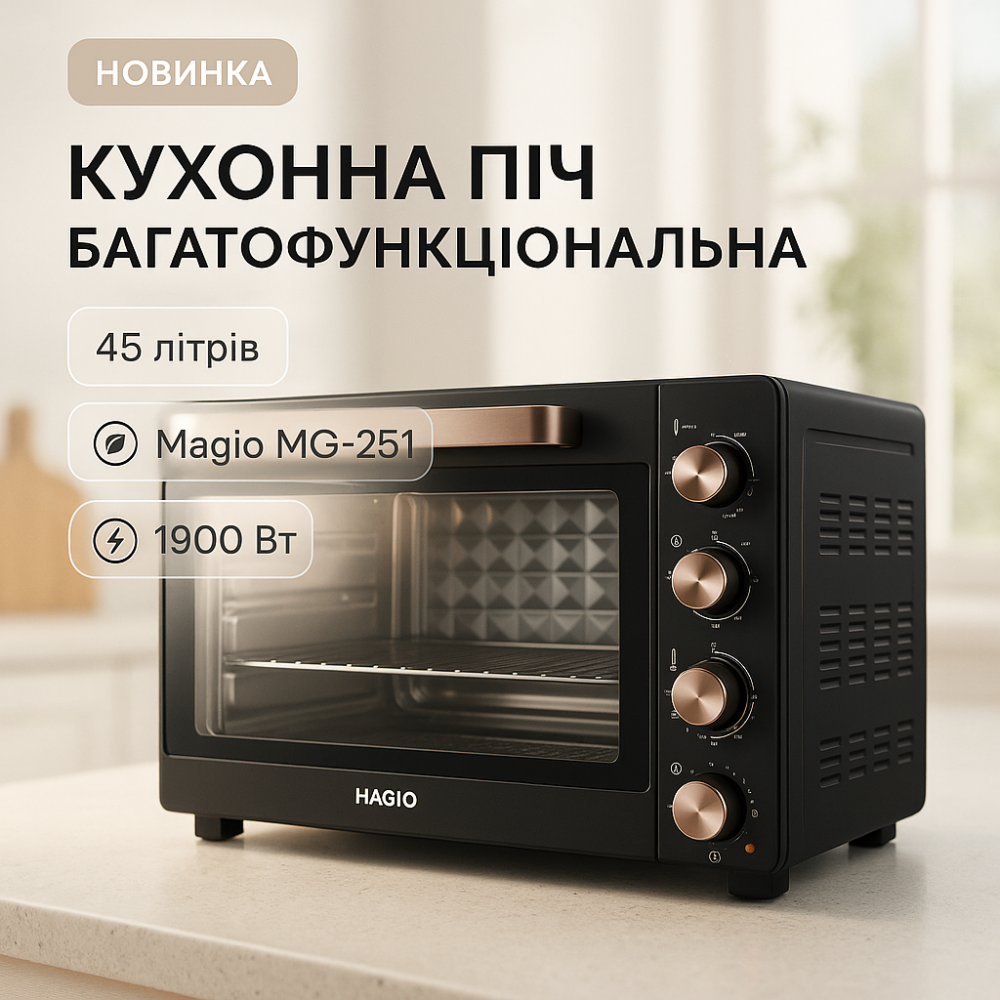 Багатофункціональна духовка піч, Духовка багатофункціональна, Електродуховка настільна з грилем XZ-23 Львів - фото 10