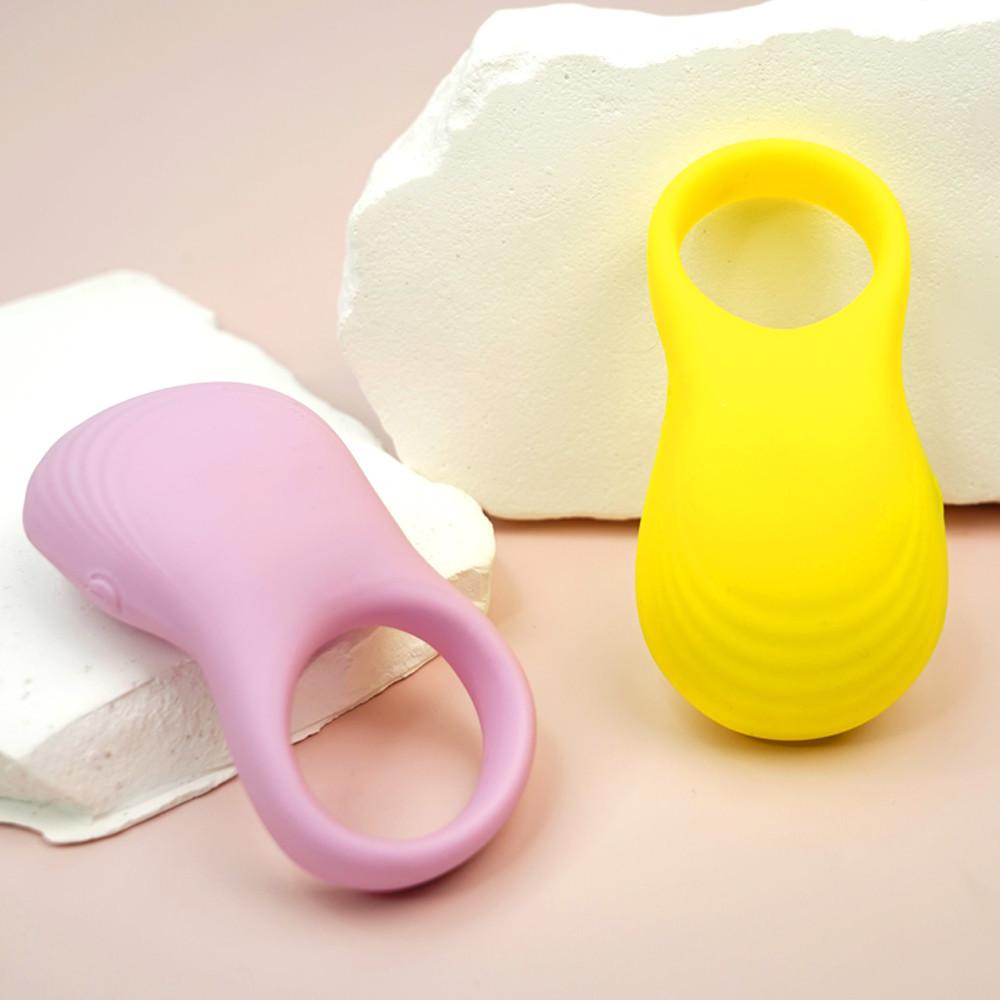 Ерекційне віброкільце Sweet Em з пультом, рожевий, 8.5 х 4.5 см Sex Aura Київ - фото 2