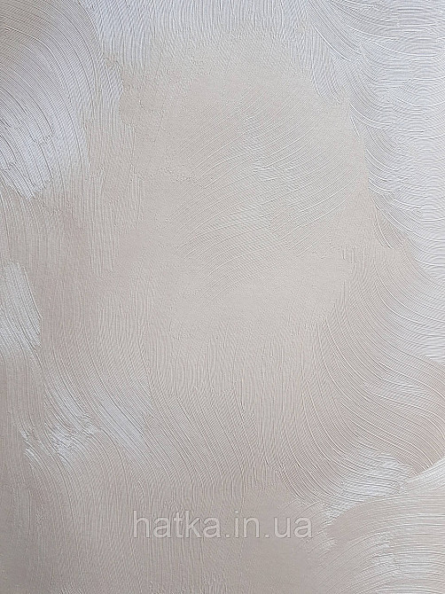 Обои виниловые на флизелине метровые Sintra Edelina под венецианскую штукатурку абстракция бежевые серебро Киев - изображение 2