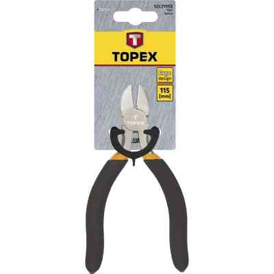 Кусачки Topex боковые прецесизионные, 115 мм (32D724) Вінниця