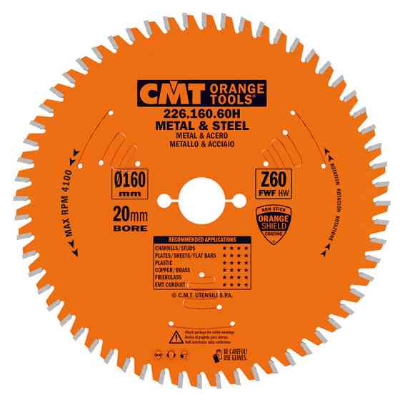 Пиляльний диск по металу CMT 184x30(20,16)x64z K2.0/1.6 (226.184.64M) Одеса