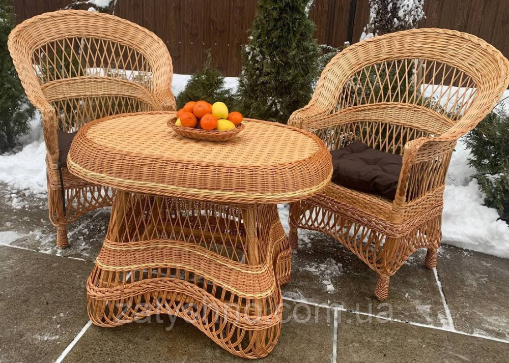 Набор плетеной мебели  для двоих Киев - изображение 7