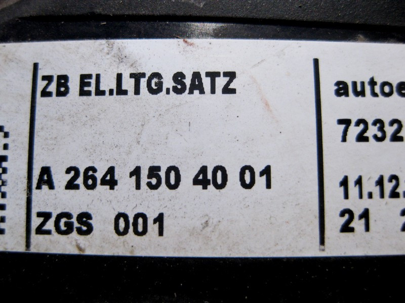 Mercedes-Benz  A2641504001 Електропроводка двигуна M264 R4 1.5 2.0л E-Class W213 C238 C-Class W205 CLS C257 GLC X253 Одеса - фото 4