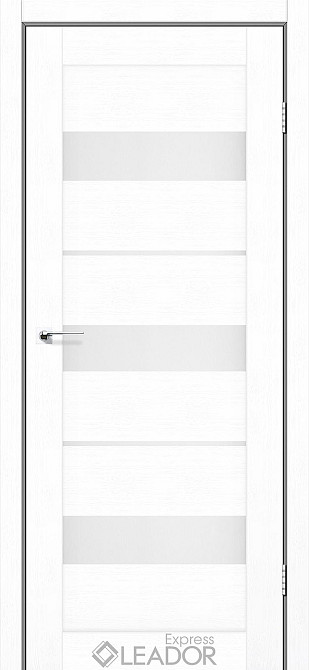 Коллекция LEADOR Express. Двери MODENA  Полотно, эко-шпон Белый лен Киев - изображение 1