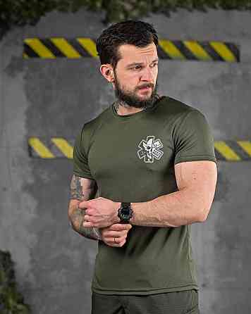 Тактична потовідвідна футболка ParaMedic oliva ДЛ6506 Одеса