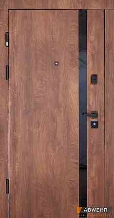 Двери входные, квартирные ABWEHR. Модель 515/0 STELLA Цвет Спил дерево Коньячное / Спил дерево Коньячное 960 Киев