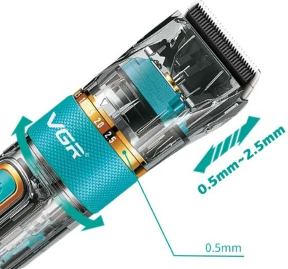 Професійна машинка для стриження VGR V-695 акумуляторна Харків - фото 3